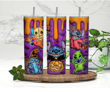 Load image into Gallery viewer, Halloween stitch Tumbler