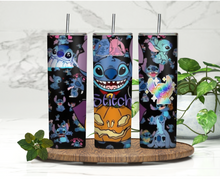 Load image into Gallery viewer, Halloween stitch 2 Tumbler