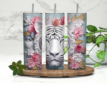 Load image into Gallery viewer, White Tiger Tumbler