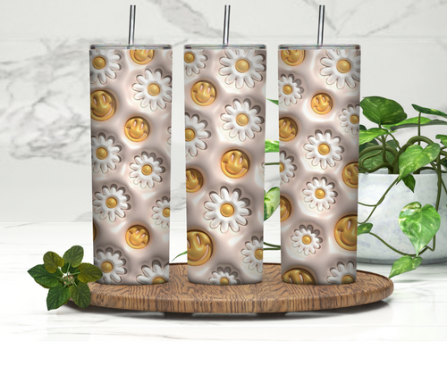Smiley sunflower Tumbler