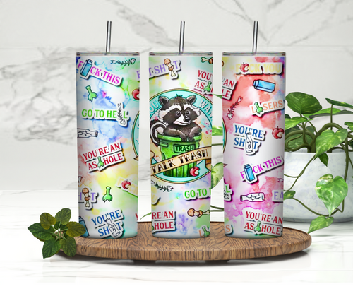 Talk trash Tumbler