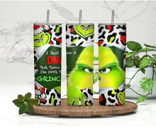 Load image into Gallery viewer, I just took a DNA test, turns out i&#39;m 100% that Grinch Tumbler