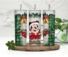 Load image into Gallery viewer, Mouse Merry Christmas Tumbler