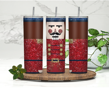 Load image into Gallery viewer, Red Nutcracker Tumbler