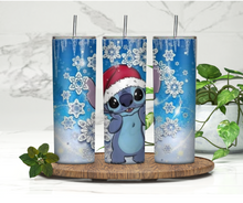 Load image into Gallery viewer, Stitch Christmas Tumbler