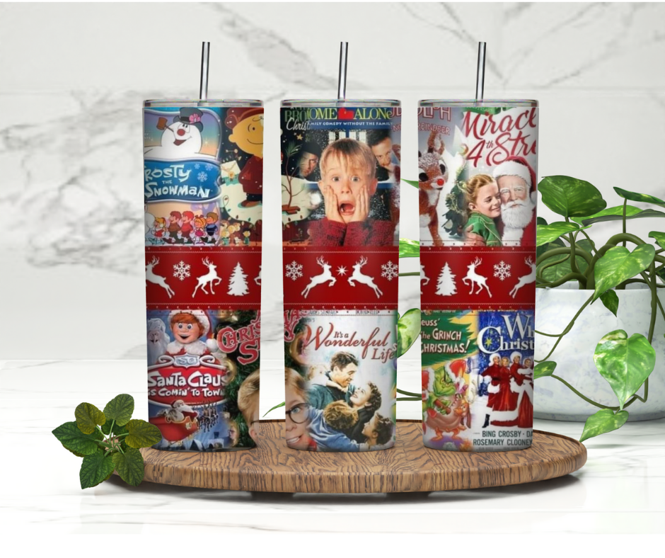 Christmas Movie Tumbler