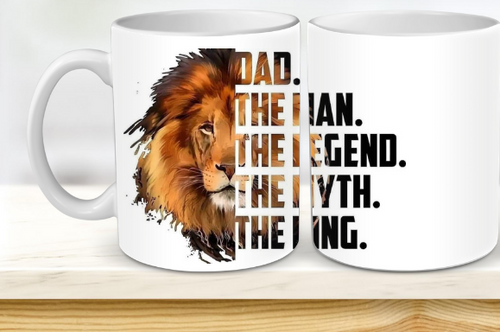 Dad, the man, the myth, the legend mug