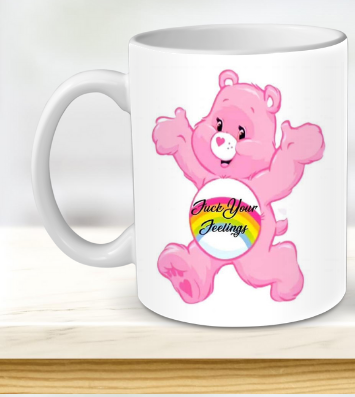 Sweary bear mugs