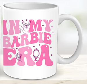 In my barbie era mug