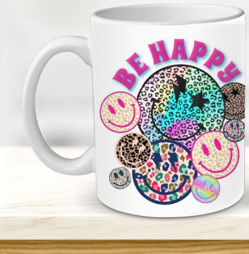 Be happy mugs