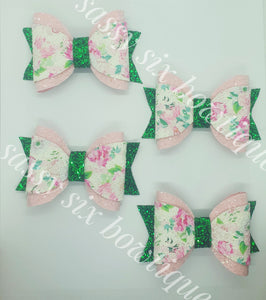 Floral kenzie bow