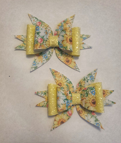 Sunflower Serenity bow