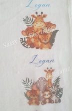 Load image into Gallery viewer, Personalised baby blanket