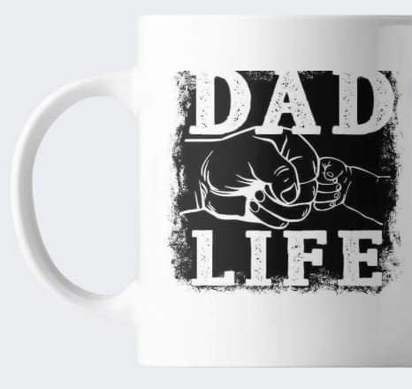 Dad Life coffee mug